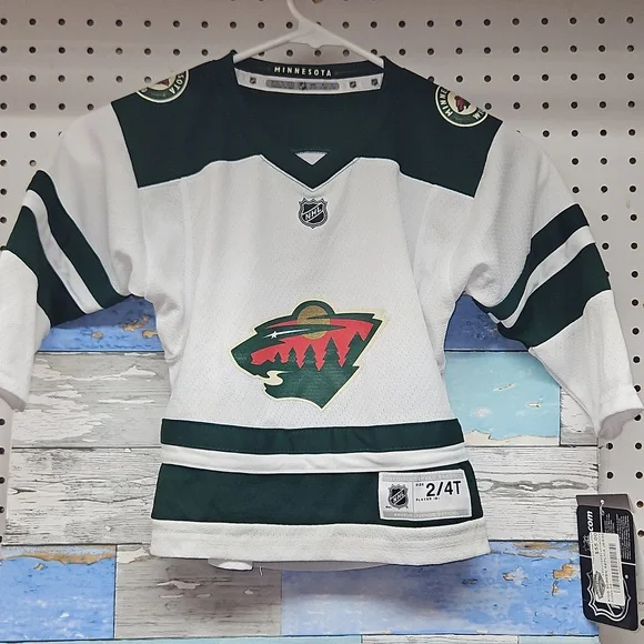 NHL Minnesota Wild Children's Hockey Jersey Size 2/4T - Picture 2 of 11